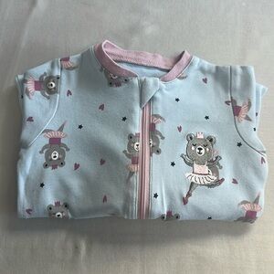 Tuffy - Ballerina Bear onesie sleeper